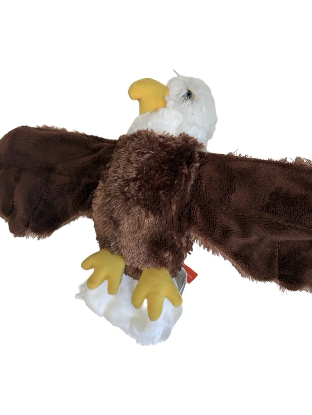 Wild Republic Book Buddies Bald Eagle Plush Wrap Around Wings 6